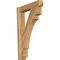 Ekena Millwork Merced Arts & Crafts Rough Sawn Outlooker, Western Red Cedar, 6"W x 28"D x 40"H OUT06X28X40MRC03RWR - alternate 1
